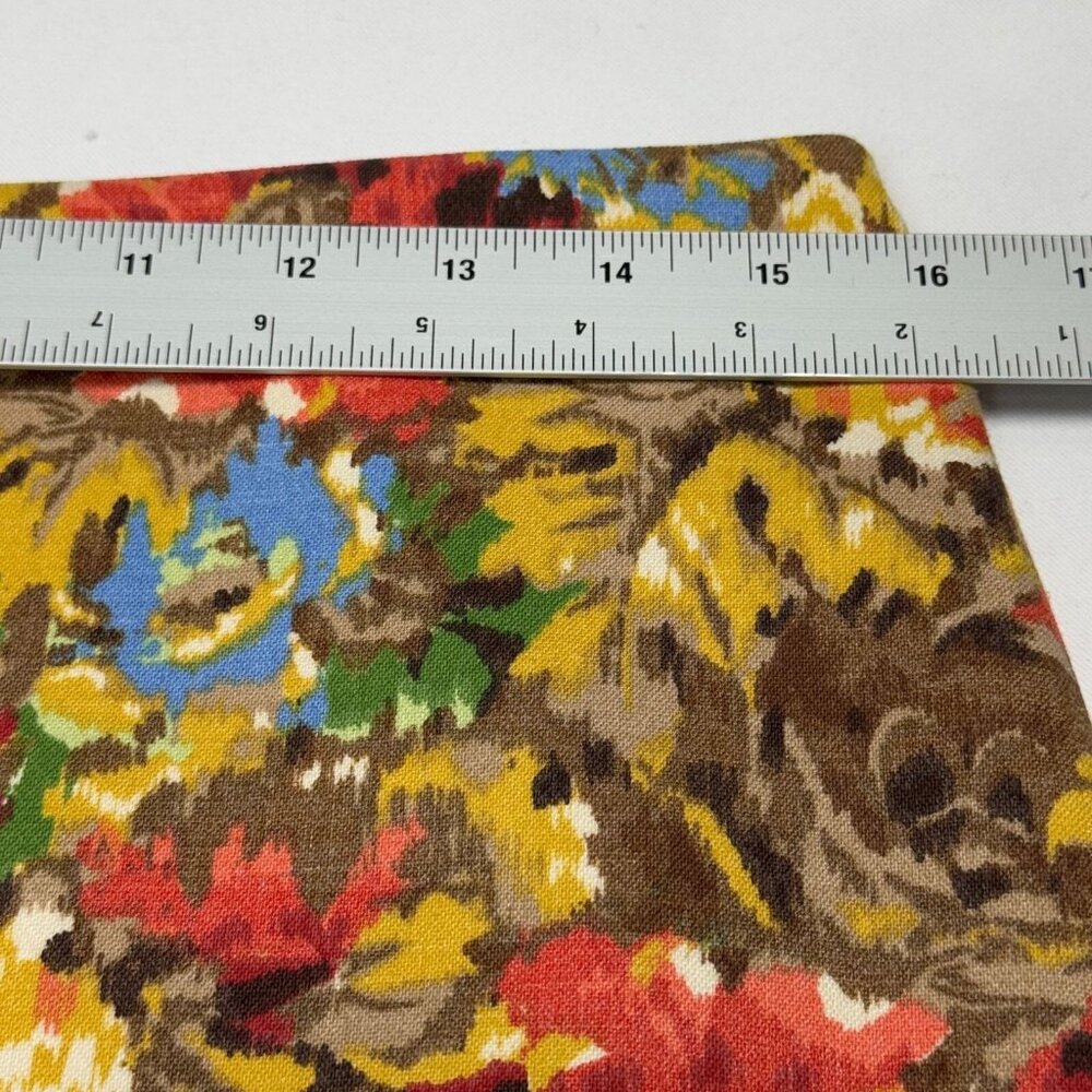 Talbots Petite Floral Pencil Skirt Mid Length Women 10P Multicolor - Picture 3 of 8